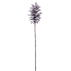 Vickerman FNT220729 29" Grand Glitter Artificial Snow Pinecone Stem. Includes 3 In A Bag.