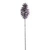 Vickerman FNT220731 31" Grand Glitter Artificial Snow Pinecone Stem 2 Per Bag.