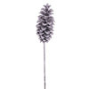 Vickerman FNT220733 33" Grand Glitter Artificial Snow Pinecone Stem.