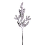 Vickerman FNT220925 25.5" Snowy Glitter Aritificial Pinecone Fir Spray 3 Per Bag.