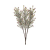 Vickerman FNT221130 20.5" Artificial Frosted Red Berry Greenery Spray 3 Per Bag.