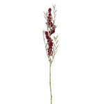 Vickerman FNT222338 38" Artificial Frosted Glitter Pepper Berry Spray 4 Per Bag.