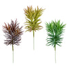 Vickerman FO197008 8" Artificial Assorted Succulent Picks Set Of 3