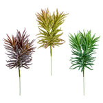 Vickerman FO197008 8" Artificial Assorted Succulent Picks Set Of 3