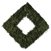 Vickerman FQ170102 15 .5" Artificial Reindeer Moss Square Wreath.