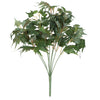 Vickerman FQ170503 17" Artificial Green Star Ivy Bush.