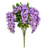 Vickerman FQ172701 19" Artificial Lavender Wisteria Bush