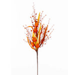Vickerman FQ220129 29" Orange Fall Artificial Lantern Berry And Husk Spray 2 Per Bag