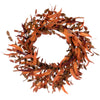 Vickerman FQ220922 22" Artificial Autumn Berry And Foliage Wreath