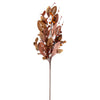 Vickerman FQ221334 34" Artificial Light Brown Fall Berry And Wood Leaf Spray 2 Per Bag.