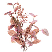Vickerman FQ221560 5' Dusty Rose Artificial Fall Eucalyptus And Berry Garland
