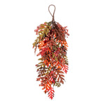 Vickerman FQ222726 26" Artificial Oak Leaf Acorn Berry Teardrop.