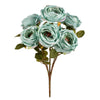 Vickerman FR190602 17.5" Artificial Powder Blue Rose Bush.