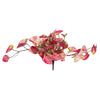 Vickerman FR231203 15" Artificial Red Hanging Variegated Leaves Vine. Includes Two Pieces Per Bag.
