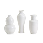 Two's Company FSN140-S3 Imperial White Set of 3 Hand Turned Vase