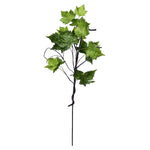Vickerman FT190704 40" Artificial Green Plantanus Leaf Spray.