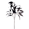 Vickerman FT224146 45" Black Artificial Eucalyptus Leaf Spray 2 Per Bag