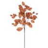 Vickerman FT225321 32" Autumn Orange Artificial Leaf Spray 3 Per Bag.