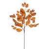 Vickerman FT225328 32" Orange Artificial Leaf Spray 3 Per Bag.