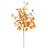 Vickerman FT226353 32" Fall Orange Artificial Leaf Spray 2 Per Bag.
