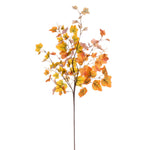 Vickerman FT226353 32" Fall Orange Artificial Leaf Spray 2 Per Bag.