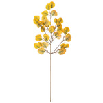 Vickerman FT228941 32" Yellow Green Artificial Silver Dollar Eucalyptus Leaf Spray 3 Per Bag.
