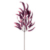 Vickerman FT229537 32" Burgundy Artificial Leaf Spray 2 Per Bag.