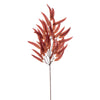 Vickerman FT229538 32" Dark Brown Artificial Leaf Spray 2 Per Bag.