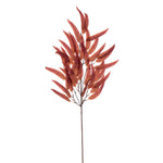 Vickerman FT229538 32" Dark Brown Artificial Leaf Spray 2 Per Bag.