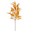 Vickerman FT229542 32" Orange Artificial Leaf Spray 2 Per Bag.