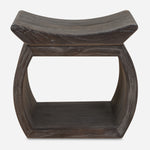 Uttermost Connor Handcrafted Wooden Stool for Farmhouse Decor