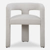 Elegant Neutral Tone Dining Chair for Modern Homes