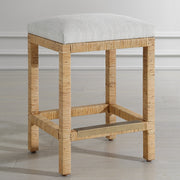 Uttermost 23837 Muriel Rattan, Counter Stool