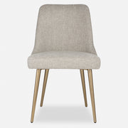 Heathered Taupe Upholstered Dining Chair