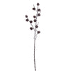 Vickerman FV223532 32" Frosted Brown Artificial Mini Pinecone Spray 2 Per Bag.