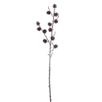 Vickerman FV223532 32" Frosted Brown Artificial Mini Pinecone Spray 2 Per Bag.