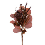Vickerman FXT220716 14" Mocha Autumn Artificial Mixed Bouquet 3 Per Bag.