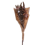 Vickerman FXT221122 22" Pink Autumn Artificial Mixed Bouquet 2 Per Bag.