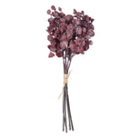 Vickerman FXT221317 14" Burgundy Artificial Eucalyptus Bundle 3 Per Bag.