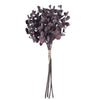 Vickerman FXT221318 14" Red Artificial Eucalyptus Bundle 3 Per Bag.
