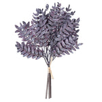 Vickerman FXT221521 18" Purple Artificial Acacia Bundle 2 Per Bag.
