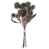 Vickerman FXT221715 15" Green Artificial Earth Flower 2 Per Bag.