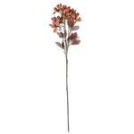 Vickerman FXT222327 25.5" Rust Artificial Primrose Flower Spray 3 Per Bag.