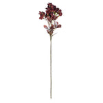 Vickerman FXT222328 25.5" Burgundy Artificial Primrose Flower Spray 3 Per Bag.