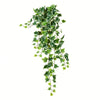 Vickerman FZ190234 34" Artificial Varigated Ivy Hanging Bush.