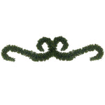 Vickerman G125568 9' Teton Double "S" Festoon Artificial Christmas Garland Unlit
