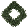 Vickerman G126047 48" Grand Teton Artificial Christmas Square Wreath Unlit