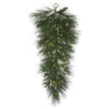 Vickerman G174308LED 32" Artificial Spencer Mixed Pine Tear Drop Features 111 Blended Pe And Hardneedle Tips With 50 Warm White Dura-Lit LED Lights