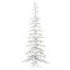Vickerman G176375 7.5' X 34" Flocked Kuna Pine Artificial Christmas Tree Unlit