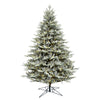 Vickerman G192446LED 4.5' X 37" Douglas Blue Fir Artificial Christmas Tree Warm White Dura-Lit LED Lights